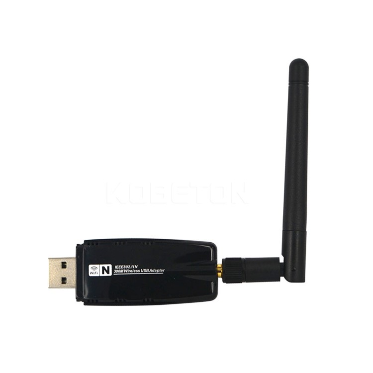 300Mbps WiFi USB Adapter Dongle Ethernet Network Card with Antenna-6