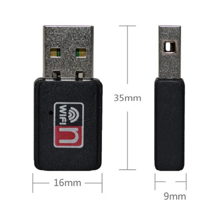 Mini 150M 150Mbps USB Wifi Wireless Lan 802.11 b/g/n Adapter Ralink 5370 Chip-6