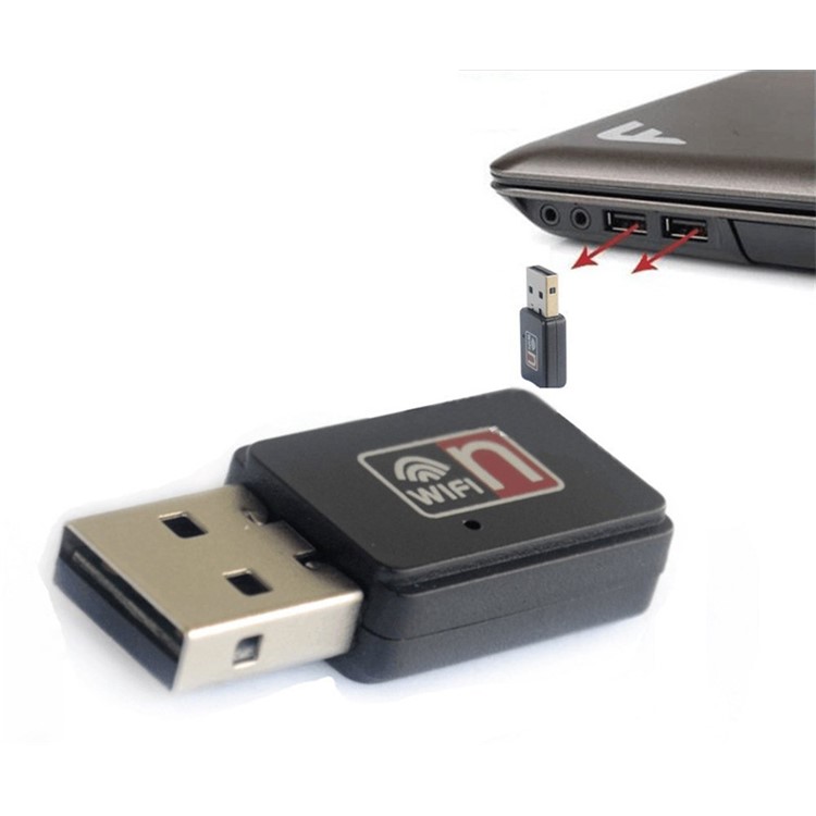 Mini 150M 150Mbps USB Wifi Wireless Lan 802.11 b/g/n Adapter Ralink 5370 Chip-7
