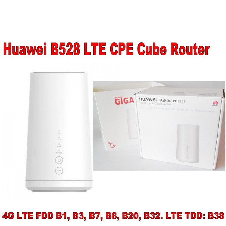 HUAWEI B528 (B528s-23a) 4G LTE Cat 6 Cube Wireless Router - EU Plug-9