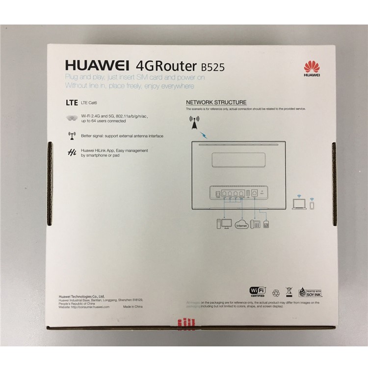 HUAWEI B525s-65a Entsperrt 4G / LTE CPE 300 Mbps Mobilen WLAN-Router - EU-Stecker-5