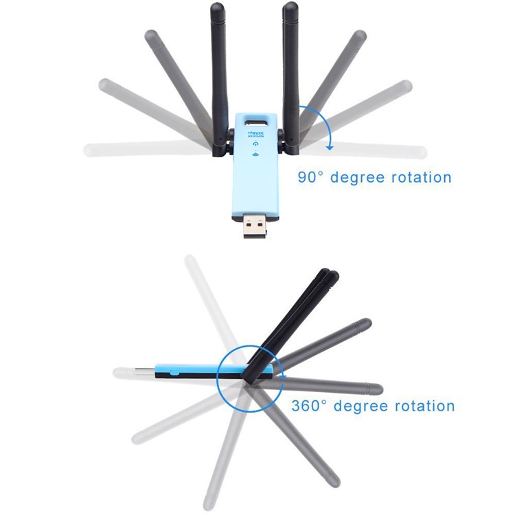 300 Mbps Wireless Netzwerkadapter WIFI Repeater Signalverstärker USB Repeater-3