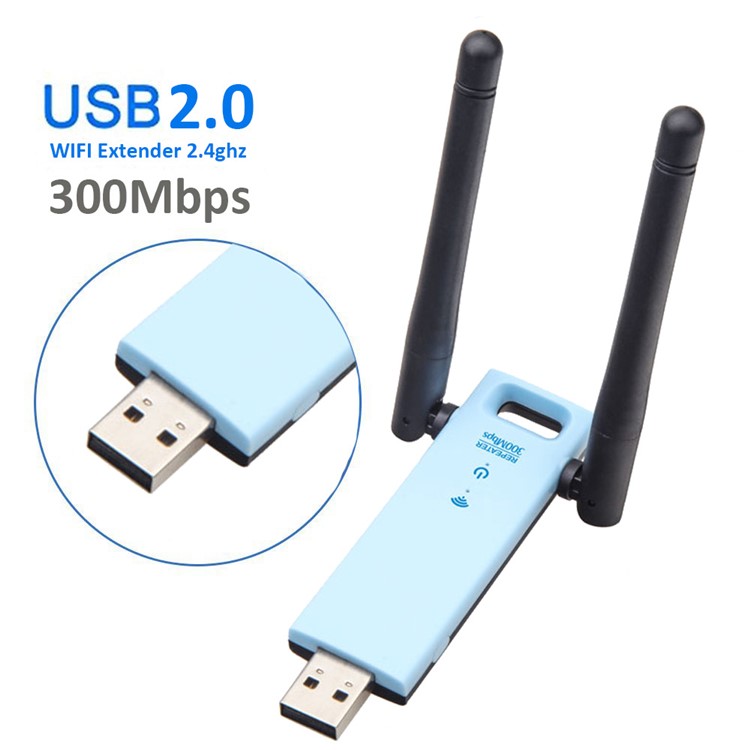 300 Mbps Wireless Netzwerkadapter WIFI Repeater Signalverstärker USB Repeater-5
