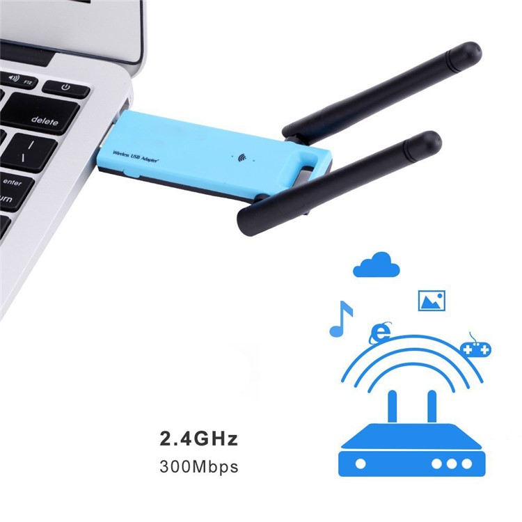 300 Mbps Wireless Netzwerkadapter WIFI Repeater Signalverstärker USB Repeater-7