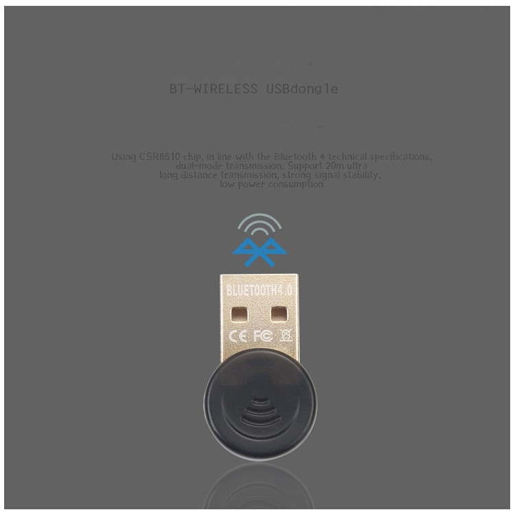 KR105BU Bluetooth Empfänger Desktop Bluetooth 4.0 Adapter 3 MB Übertragungsrate / 20m Übertragungsdistanz-10