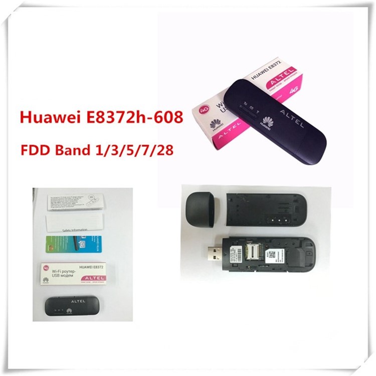 HUAWEI E8372h-608 Unlocked 150Mbps 4G LTE Modem USB Stick WiFi Router-3