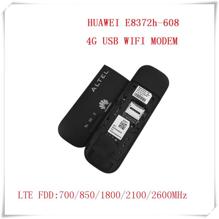 HUAWEI E8372h-608 Unlocked 150Mbps 4G LTE Modem USB Stick WiFi Router-7