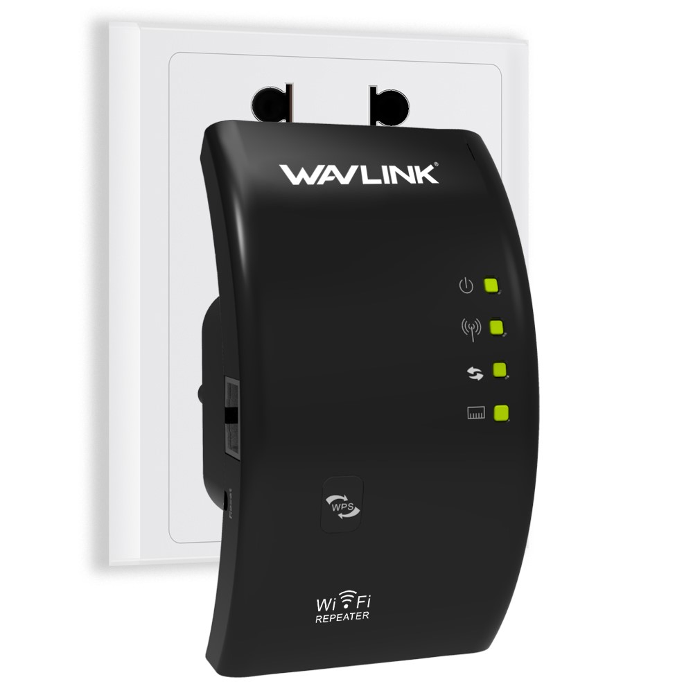 WAVLINK WL-WN518W2 Mini Wireless WiFi Repeater 300Mbps WiFi WLAN Range Extender Expander - EU Plug-1