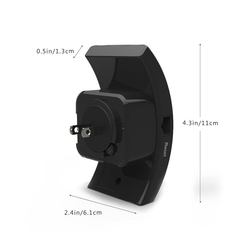 WAVLINK WL-WN518W2 Mini Wireless WiFi Repeater 300Mbps WiFi WLAN Range Extender Expander - EU Plug-7