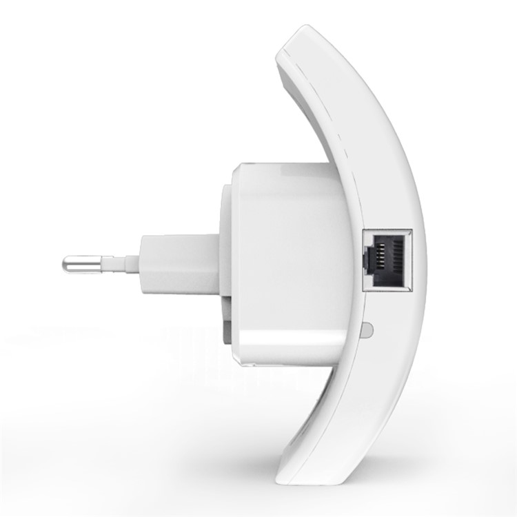 WAVLINK WL-WN518W2 Portable Mini Wireless WiFi Repeater 300Mbps WiFi WLAN Range Extender Expander - White / EU Plug-5