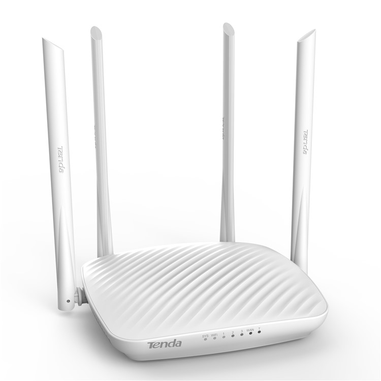 TENDA F9 600Mbps Wireless WiFi Router with 4 Antennas - US Plug-4