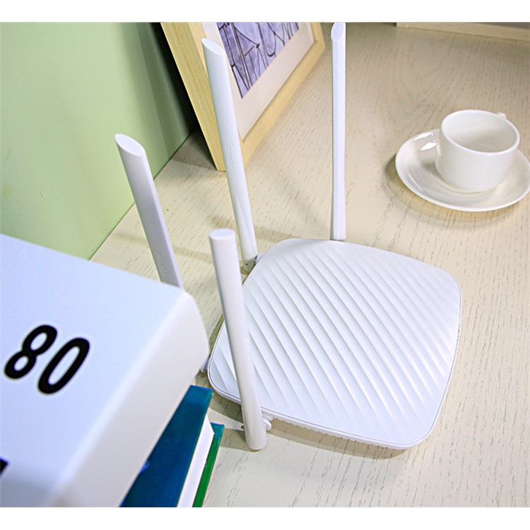 TENDA F9 600Mbps Wireless WiFi Router with 4 Antennas - US Plug-9