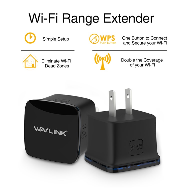 WAVLINK WL-WN581N2 Mini 300Mbps WiFi Range Extender Wireless Repeater Booster Amplifier - US Plug-1