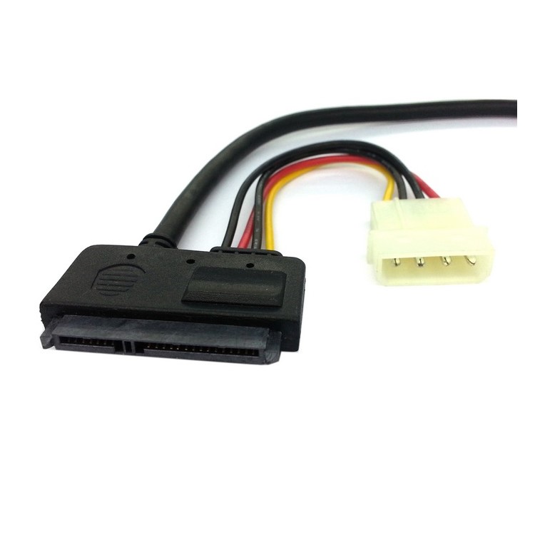 CY SA-087-0.5M PESATA + IDE to SATA22P Converter Cable-3