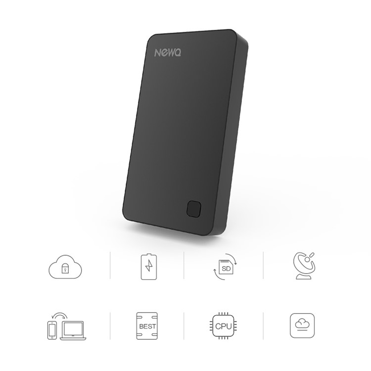 NEWQ Z2 2TB USB 3.0 External Hard Drive WiFi Router Cloud Storage-2