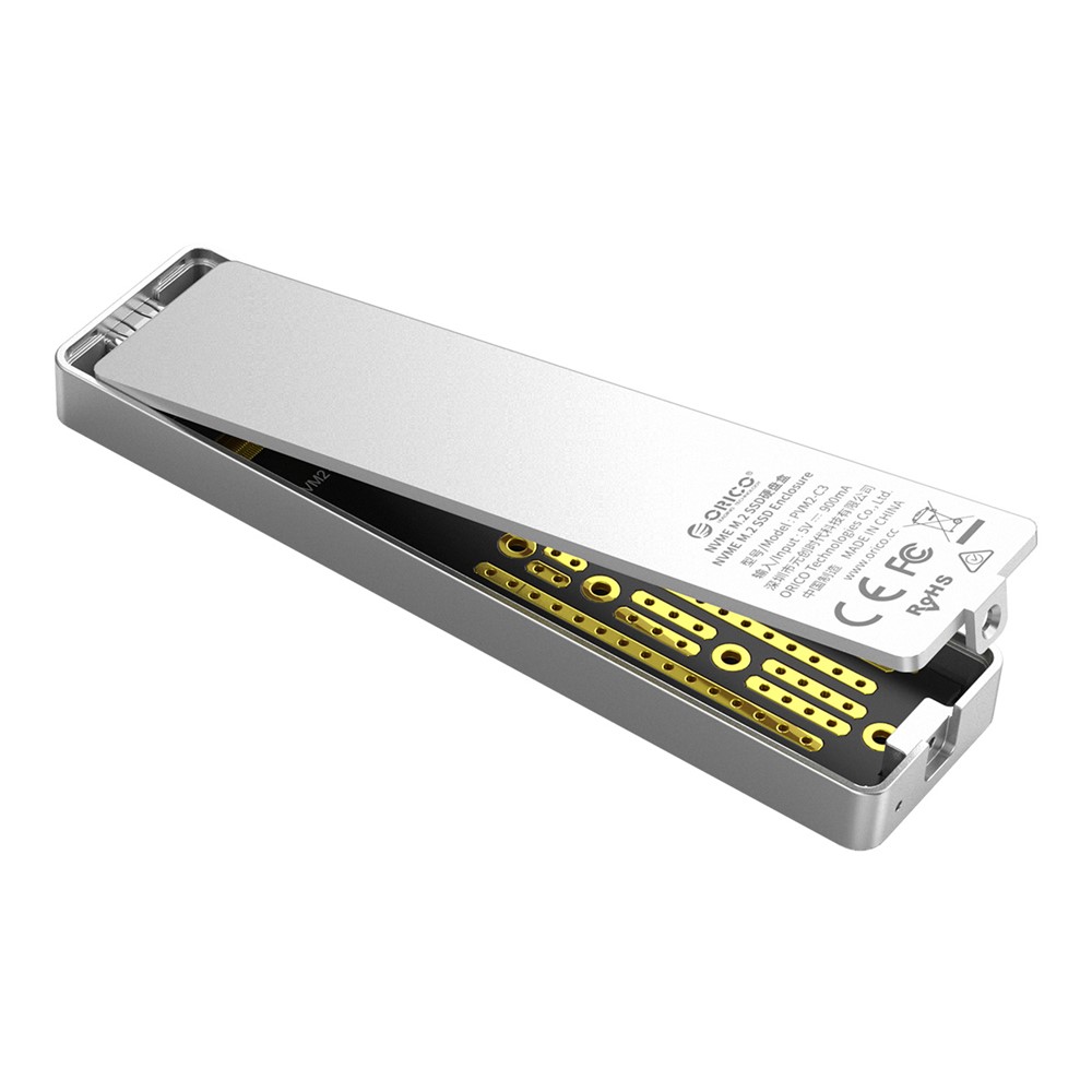 Orico PCM2-C3 M.2 M Chave SSD Para USB 3.1 Tipo-c Gabinete M.2 SSD Disco Rígido-4