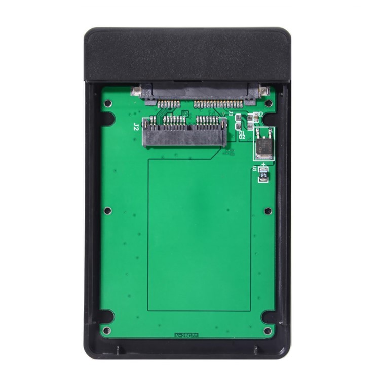 USB 3.1 Tipo-c USB-C Para 1.8 Polegadas Micro SATA 16 Pinos 7 + 9 SSD Para Gabinete De Disco Rígido Externo-3