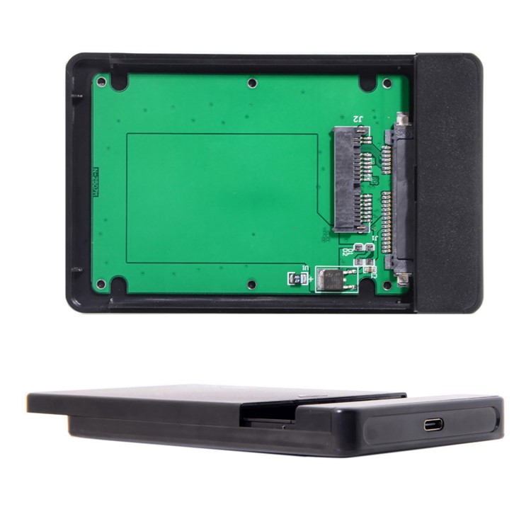 USB 3.1 Tipo-c USB-C Para 1.8 Polegadas Micro SATA 16 Pinos 7 + 9 SSD Para Gabinete De Disco Rígido Externo-7