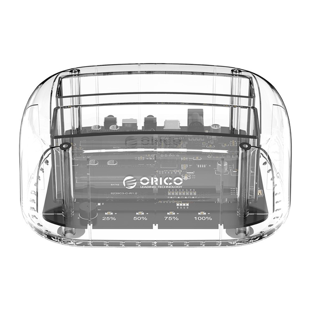 ORICO 6239U3 3.5 inch HDD/SSD Hard Drive Docking Station USB 3.0 Dual-Bay-8