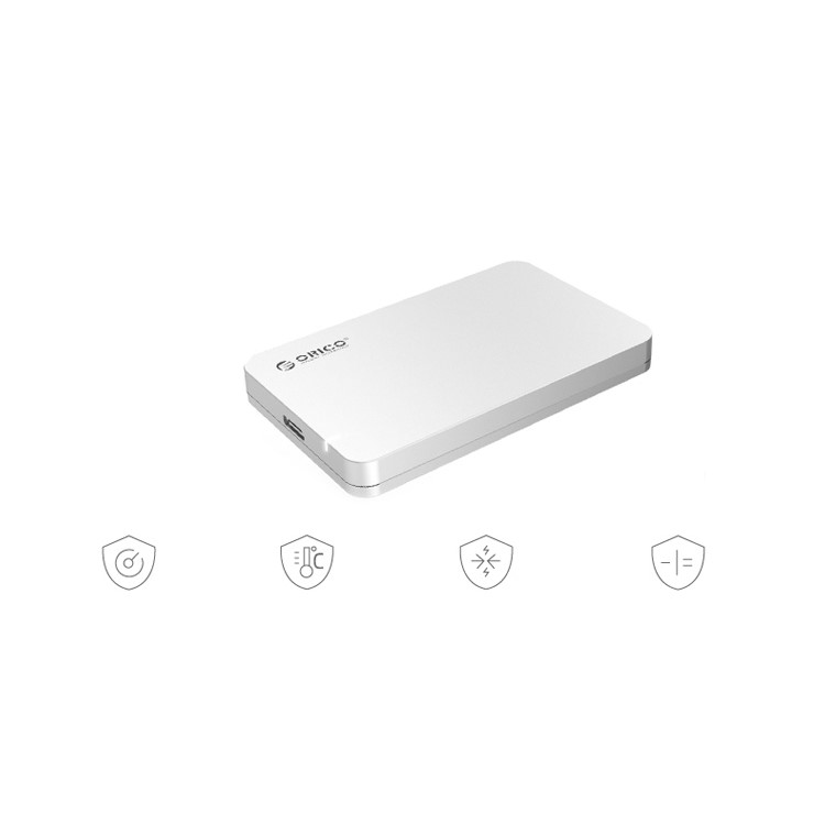 ORICO 2569S3 USB 3.0 SATA 3.0 Chipset 2.5 'SATA HDD Et Boîtier D'enceinte Externe SSD - Couleur Argent-6