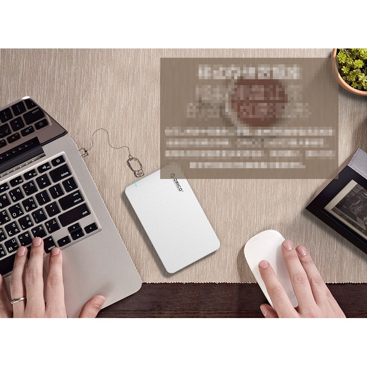 ORICO 2569S3 USB 3.0 SATA 3.0 Chipset 2.5 'SATA HDD Et Boîtier D'enceinte Externe SSD - Couleur Argent-8
