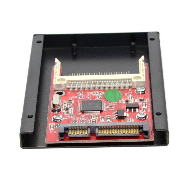 CF to SATA Converter Compact Flash Merory Card to 2.5 22Pin Adapter with Bracket Bay-2