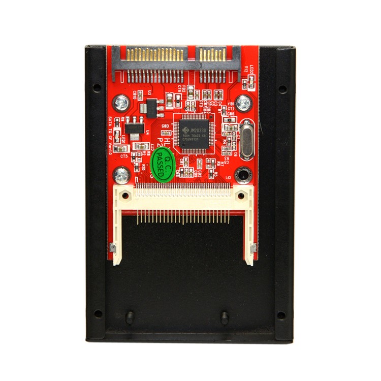 CF to SATA Converter Compact Flash Merory Card to 2.5 22Pin Adapter with Bracket Bay-5