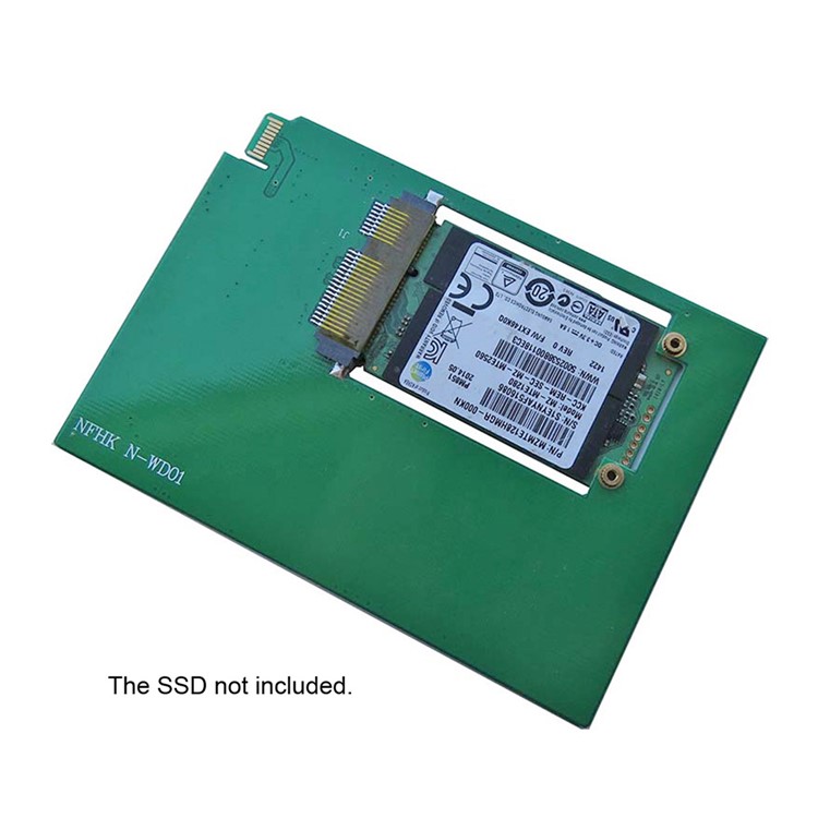 WD5000MPCK SFF-8784 SATA Express to mSATA Cards PCBA for UltraSlim Hard Disk SSD WD5000M22K WD5000M21K-9