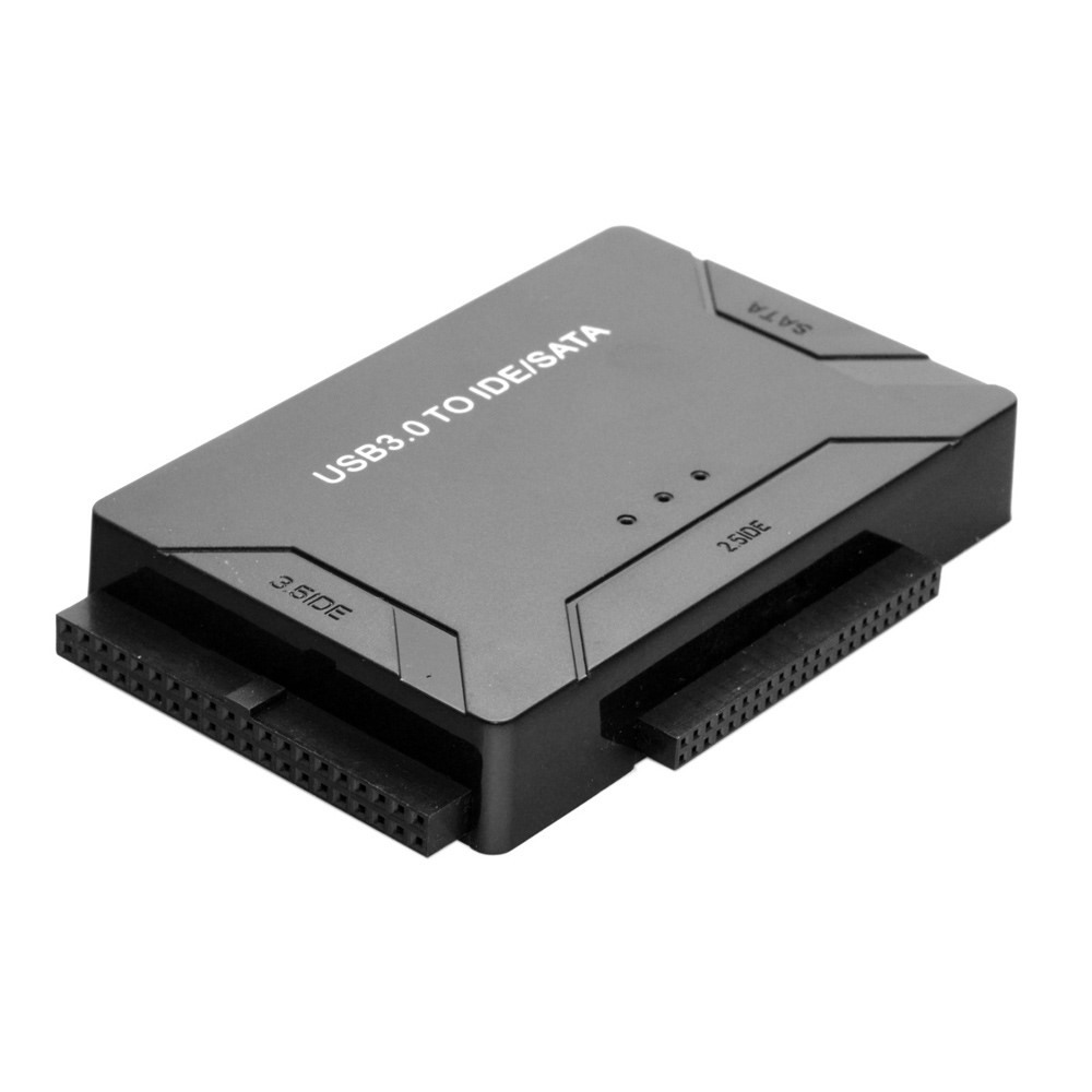 USB 3.0 to SATA IDE ATA Data Adapter 3 in 1 for PC Laptop 2.5'' 3.5'' HDD Hard Disk Driver with Power-1