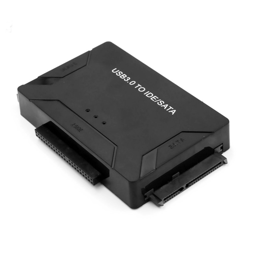 USB 3.0 to SATA IDE ATA Data Adapter 3 in 1 for PC Laptop 2.5'' 3.5'' HDD Hard Disk Driver with Power-12