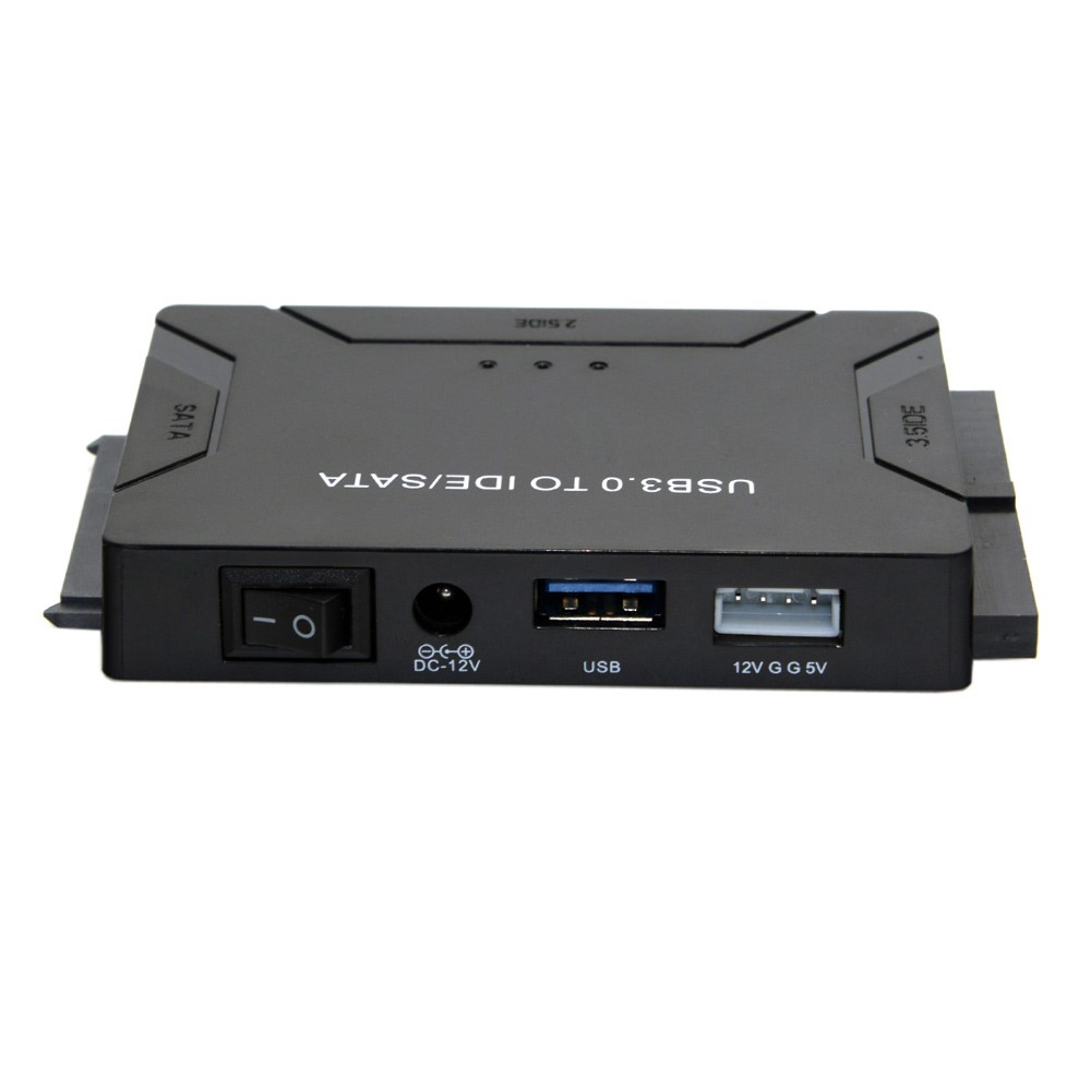 USB 3.0 to SATA IDE ATA Data Adapter 3 in 1 for PC Laptop 2.5'' 3.5'' HDD Hard Disk Driver with Power-3