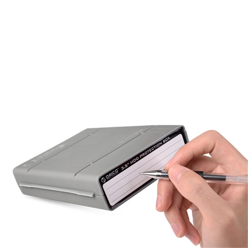 ORICO PHP35-V1 3.5" SATA HDD Hard Disk Drive Protection Case Shockproof - Grey-6