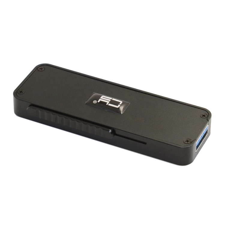 Retractable 42mm NGFF M2 B-key B/M-key SSD to USB 3.0 External PCBA Conveter Card Flash Disk Type - Black-17
