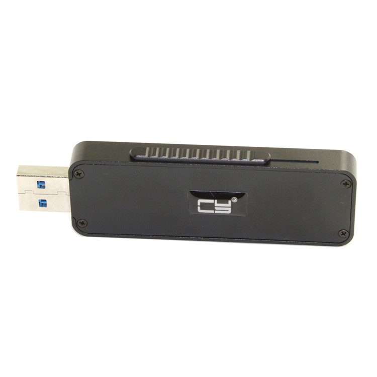 Retractable 42mm NGFF M2 B-key B/M-key SSD to USB 3.0 External PCBA Conveter Card Flash Disk Type - Black-21