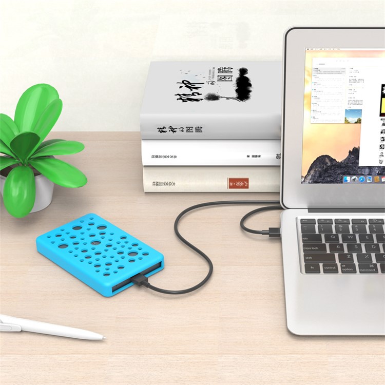 ORICO Aluminum Alloy 2TB 2.5" USB 3.0 Hard Drive Enclosure with Silicone Cover (2789U3)-1