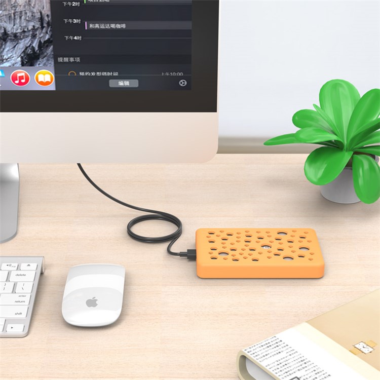 ORICO Aluminum Alloy 2TB 2.5" USB 3.0 Hard Drive Enclosure with Silicone Cover (2789U3)-4