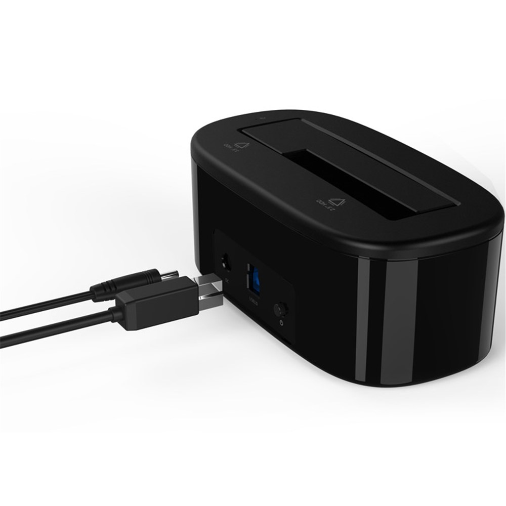 ORICO Tool Free 5Gbps Super Speed USB 3.0 to SATA External Hard Drive Docking Station (6218US3) - Black / EU Plug-4