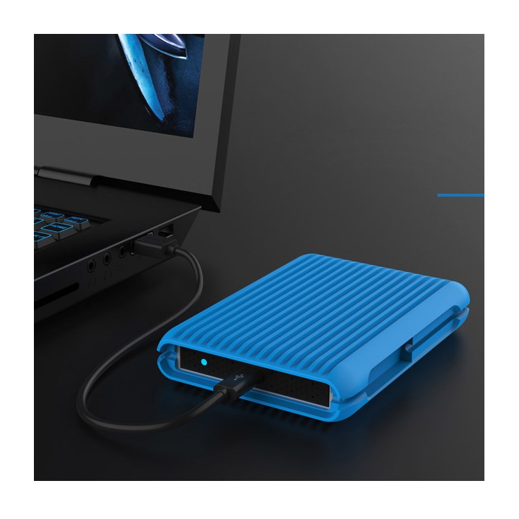 ORICO 3.5“ 2TB USB 3.1 Gen2 Type-c 10Gbps External Hard Disk Drive with Silicone Protective Shell (MS3520) - Black-10