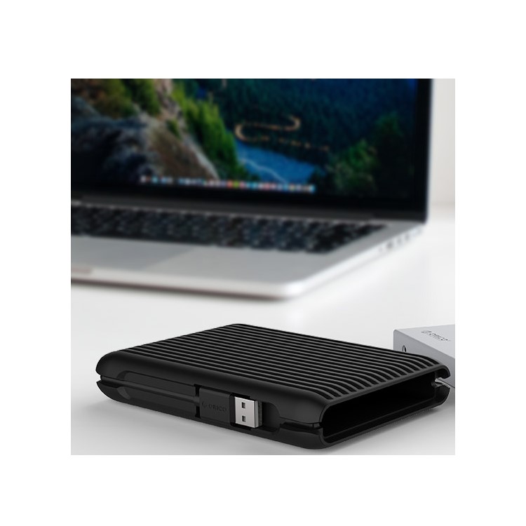 ORICO 3.5“ 2TB USB 3.1 Gen2 Type-c 10Gbps External Hard Disk Drive with Silicone Protective Shell (MS3520) - Black-13