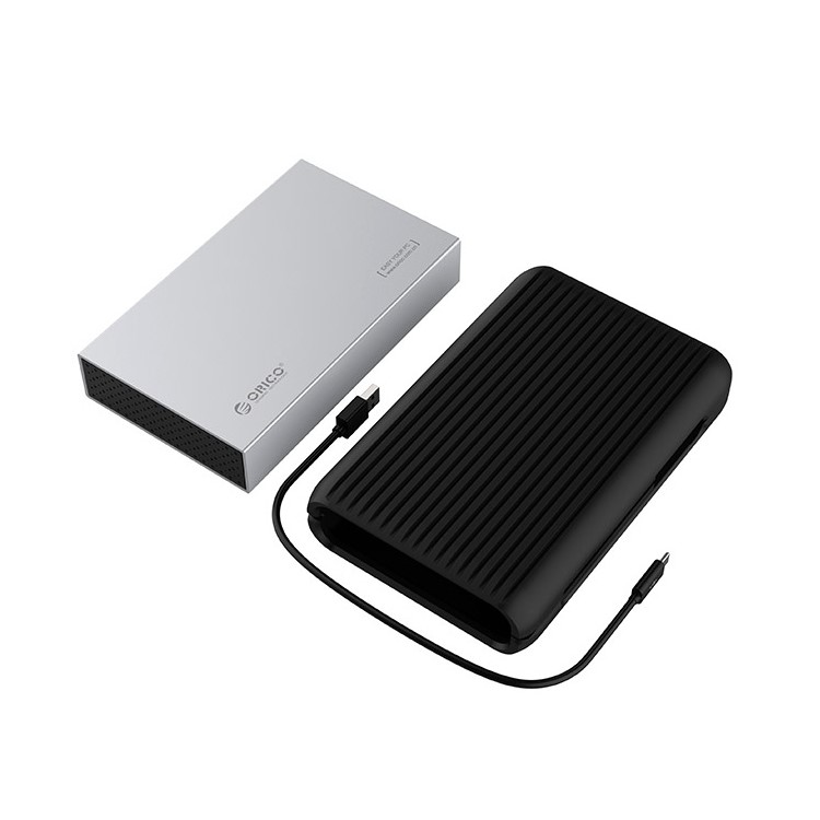 ORICO 3.5“ 2TB USB 3.1 Gen2 Type-c 10Gbps External Hard Disk Drive with Silicone Protective Shell (MS3520) - Black-15