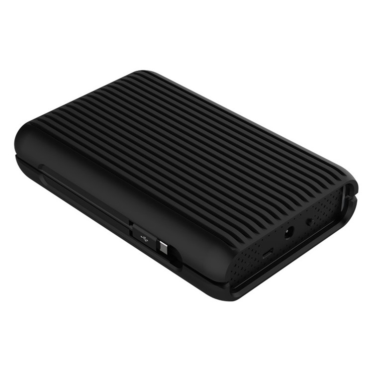 ORICO 3.5“ 2TB USB 3.1 Gen2 Type-c 10Gbps External Hard Disk Drive with Silicone Protective Shell (MS3520) - Black-2
