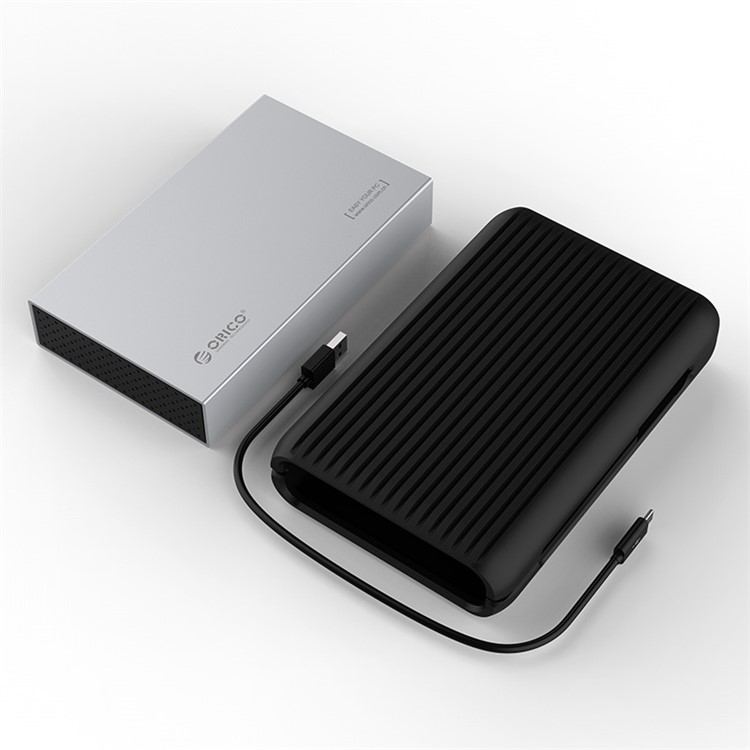 ORICO USB3.1 Gen2 Type-C 3.5 inch 3TB 10Gbps High-Speed External Hard Disk Drive (MS3530) - Black-7