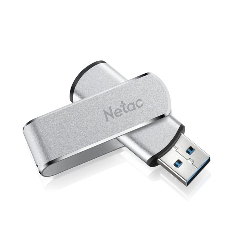 NETAC U388 Mini Metalloberfläche 360 drehung USB3.0 High Speed 16G U Disk Flash Drive-1