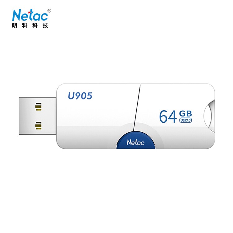 NETAC U905 Push-Pull-Design-Design Tragbare 64 GB USB 3.0 High-Speed-U-Flash-Laufwerk-4