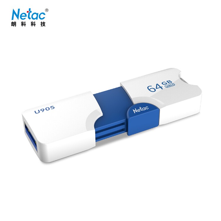 NETAC U905 Push-Pull-Design-Design Tragbare 64 GB USB 3.0 High-Speed-U-Flash-Laufwerk-5