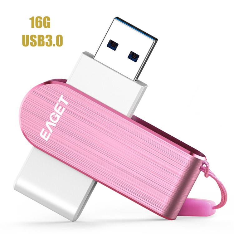 EAGET F50 USB 3.0 High Speed 16 GB Speicherstick USB-Stick - Rosa-1