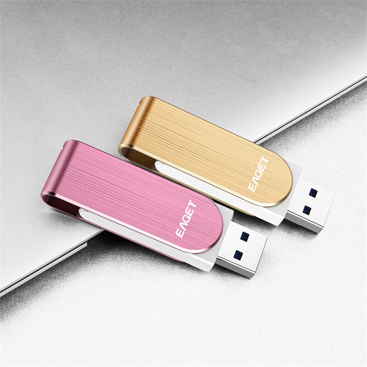 EAGET F50 USB 3.0 128 GB Speicherstick Flash-Laufwerk-Stick - Gold-4