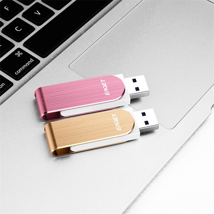 EAGET F50 USB 3.0 128 GB Speicherstick Flash-Laufwerk-Stick - Gold-5