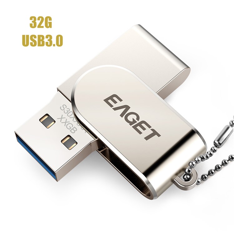 EAGET S30 USB 3.0 High Speed 32GB Memory Stick USB Flash Drive-1