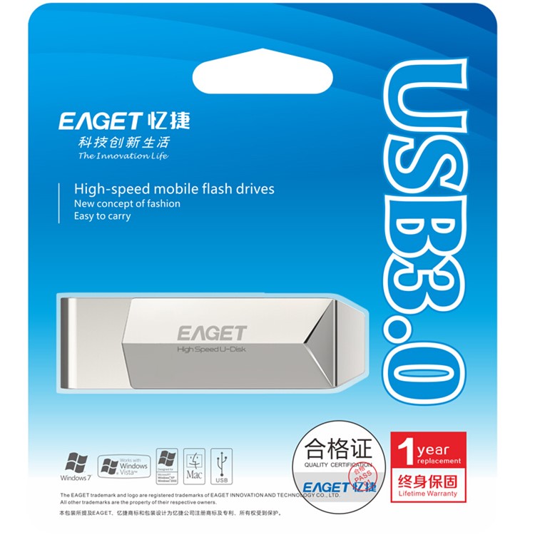 EAGET F70 High Speed USB 3.0 64GB Memory Stick USB Flash Drive-6